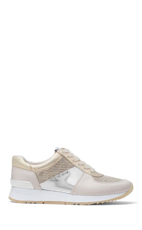 michael michael kors spor ayakkabı|michael kors rose gold sneakers.